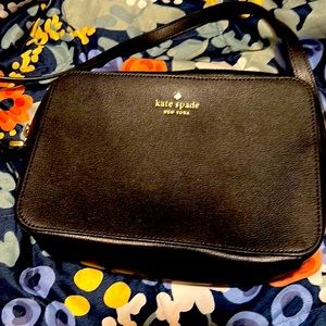 Small, black, Kate Spade New York crossbody (great for urban beat)! Like new!